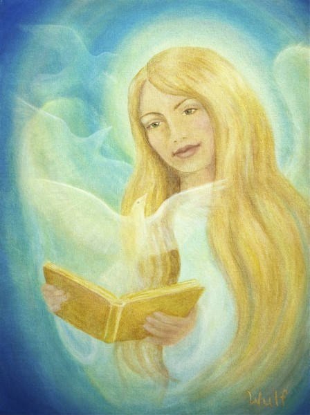 angel keeper of the book of life