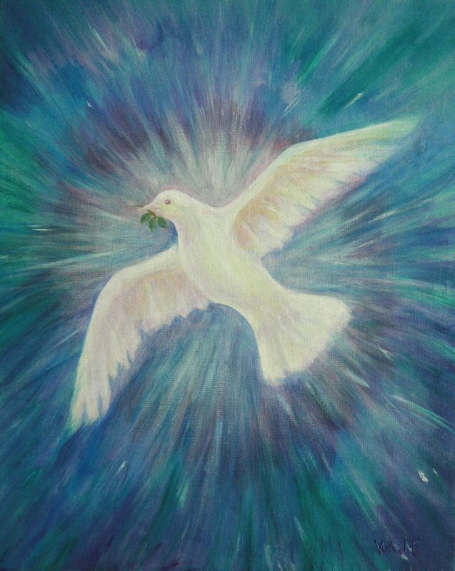 SophiaPacem - Goddess dove of peace and wisdom