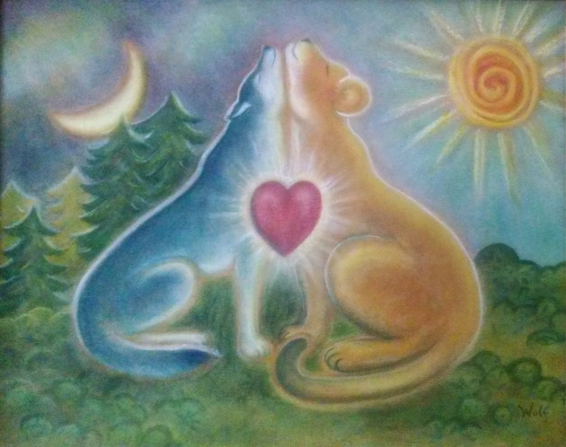 Shamanic power animal portraits - order here