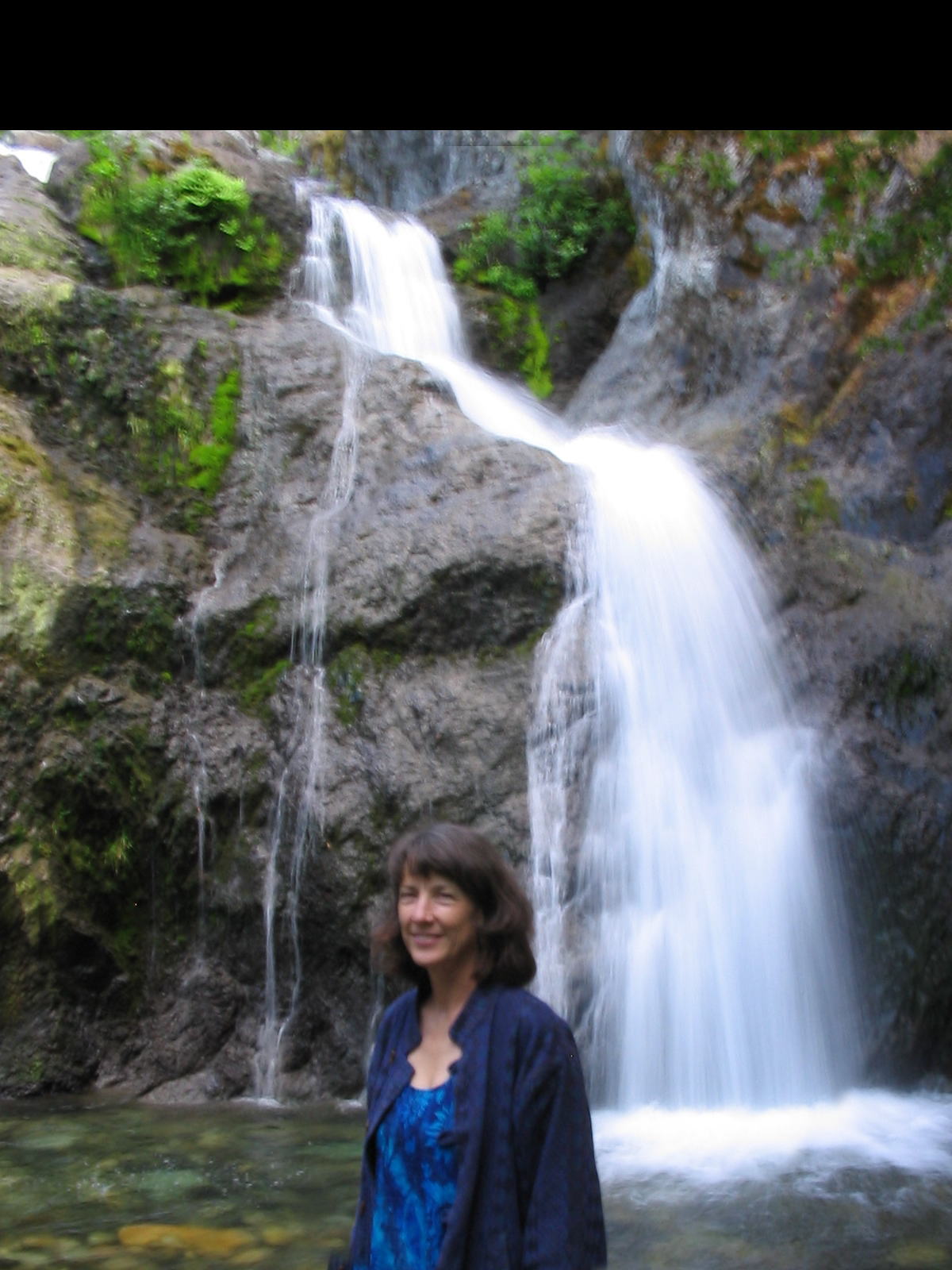 Bernadette at Faery Falls