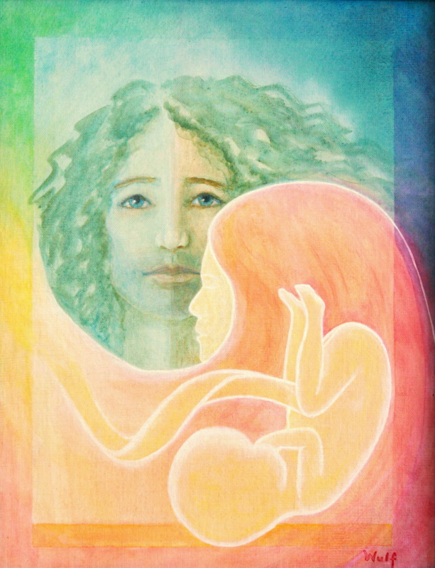 tao of love - family - mother, father, fetus child